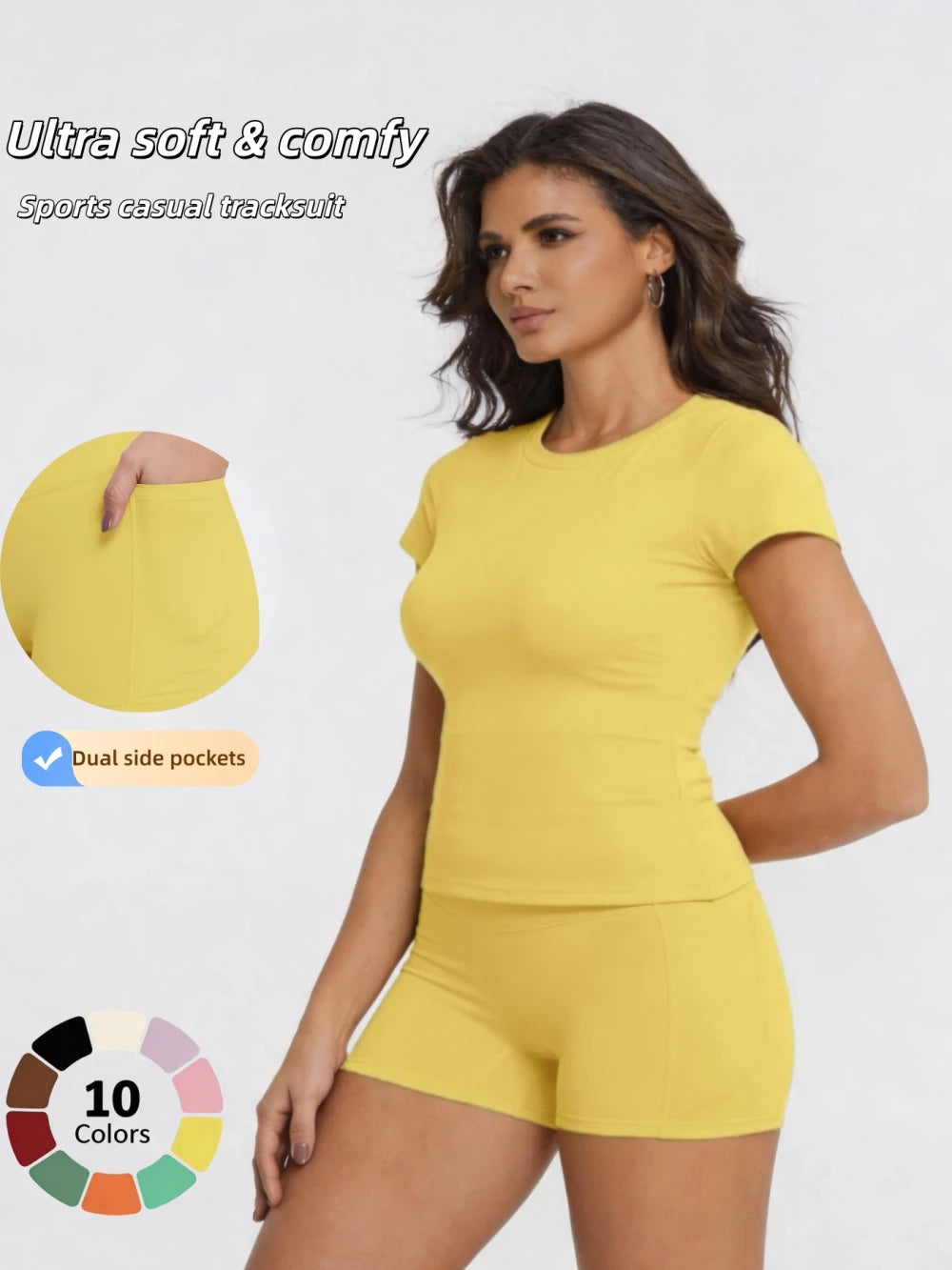 Soft Two Piece Workout Set