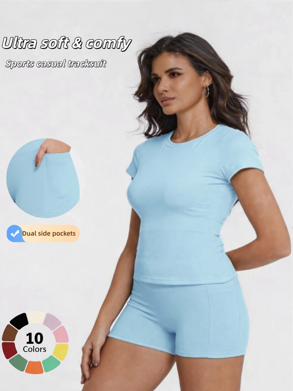 Soft Two Piece Workout Set