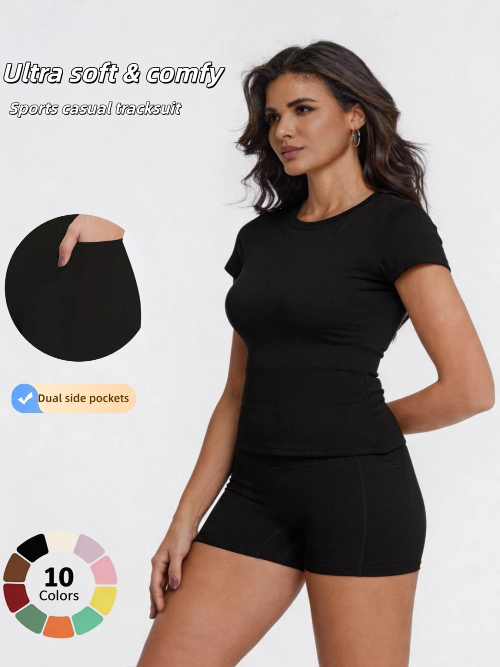 Soft Two Piece Workout Set