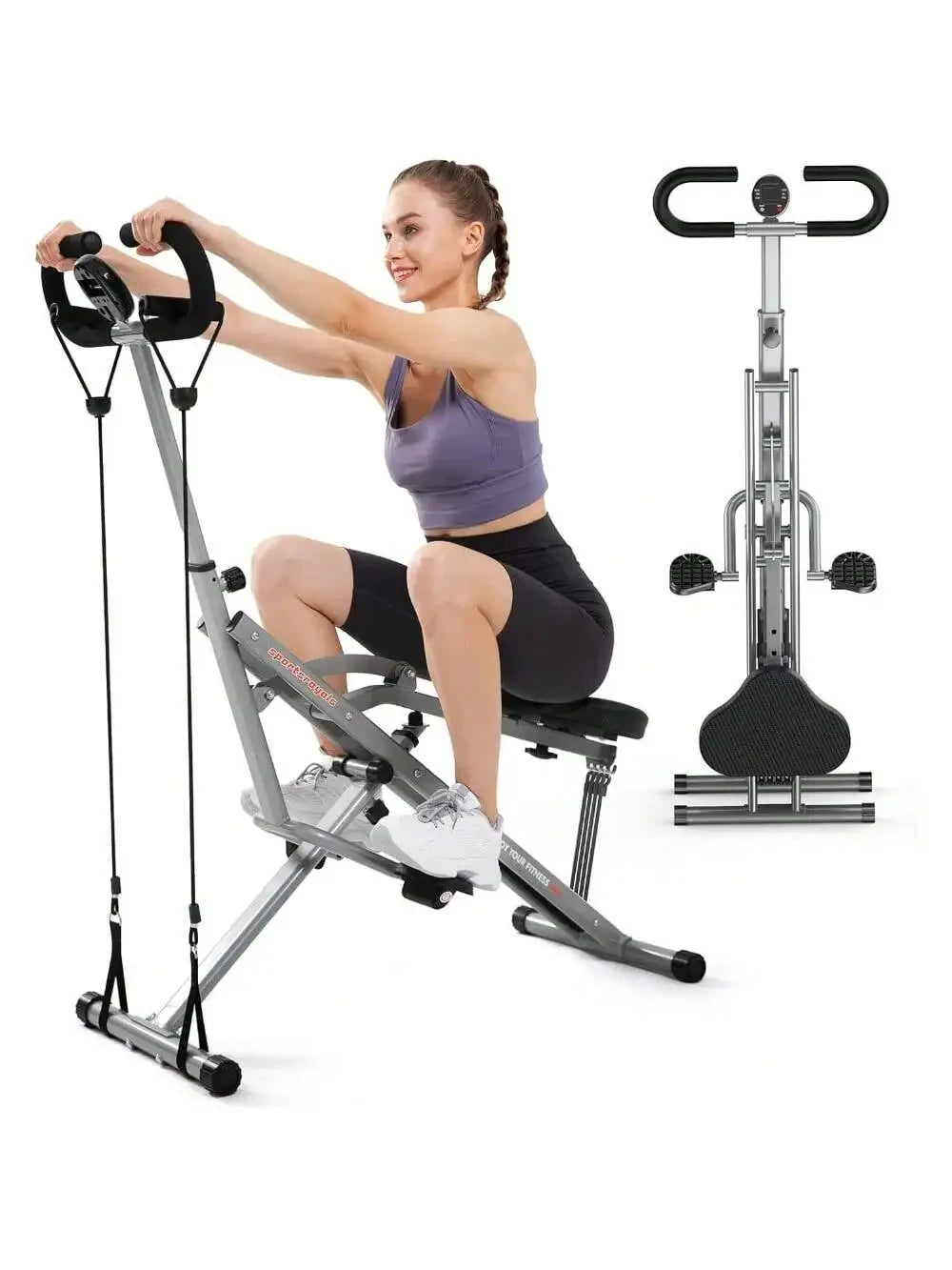 Pink Home Glute Squat Machine