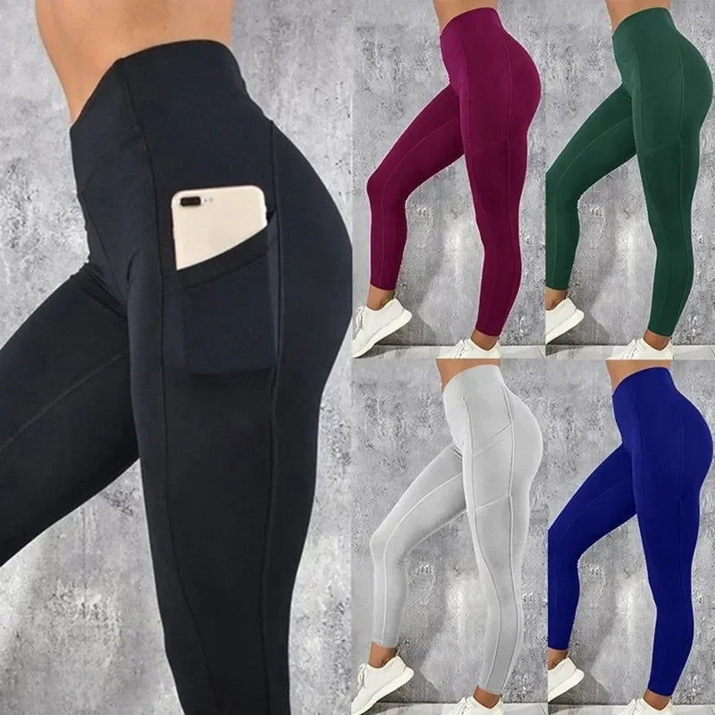 High Waist Stretchy Workout Leggings
