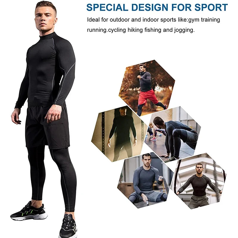 Mens Compression Gym Shirt